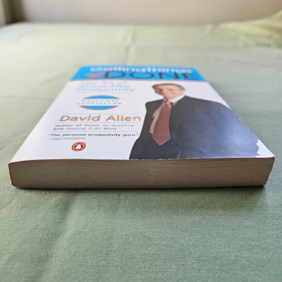 Getting Things Done: The‎ Art of Stress Free Productivity David Allen Paperback - Picture 6 of 8